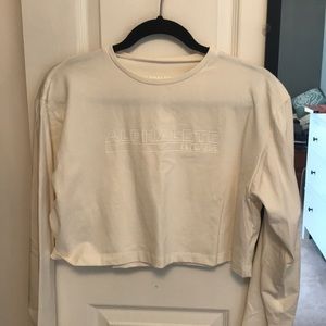 Alphalete long sleeve crop top